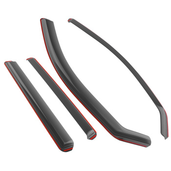 4pcs Acrylic Rain Guards compatible for BMW 3 Series F31 Touring 2012-2018 Deflectors