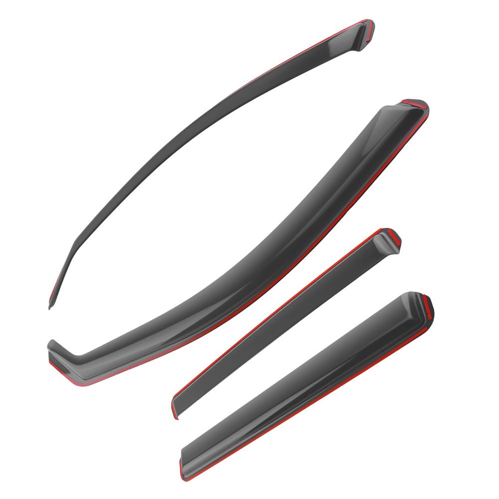 4pcs Acrylic Rain Guards compatible for BMW 3 Series F31 Touring 2012-2018 Deflectors