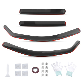4pcs Acrylic Rain Guards compatible for BMW 3 Series F31 Touring 2012-2018 Deflectors