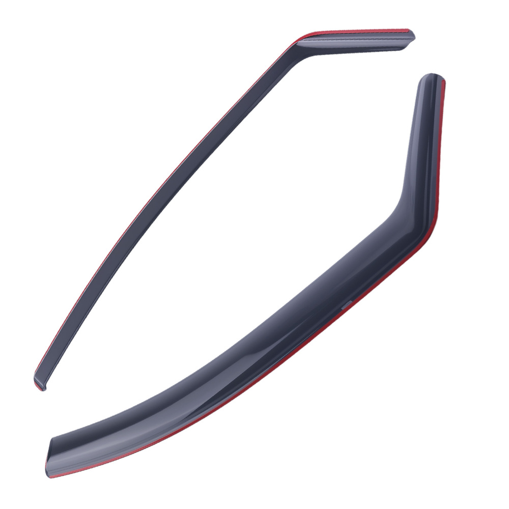 4pc Acrylic Wind Deflectors compatible for Ford Fiesta 5-Door 2017-2023 Rain Guards