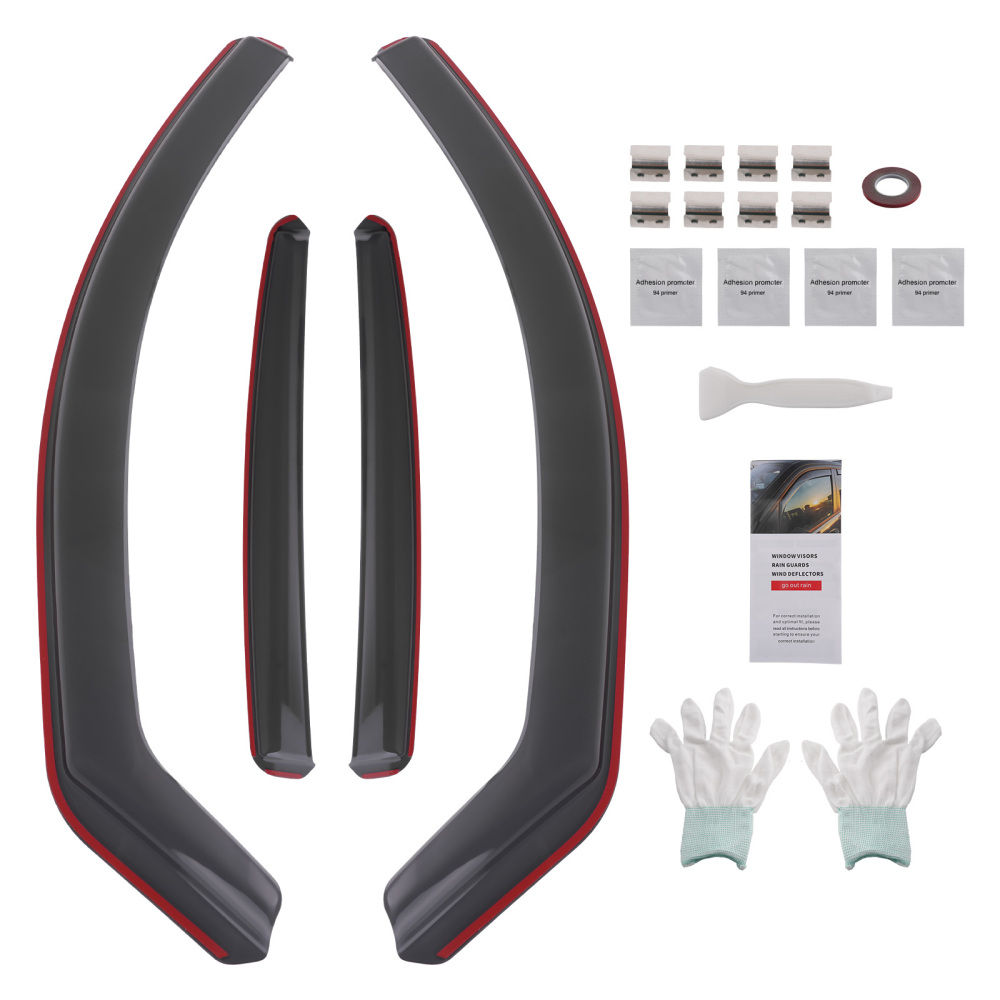 Wind Deflectors compatible for BMW 5 Series G30 2017-2024 4-Door Saloon Window Visors