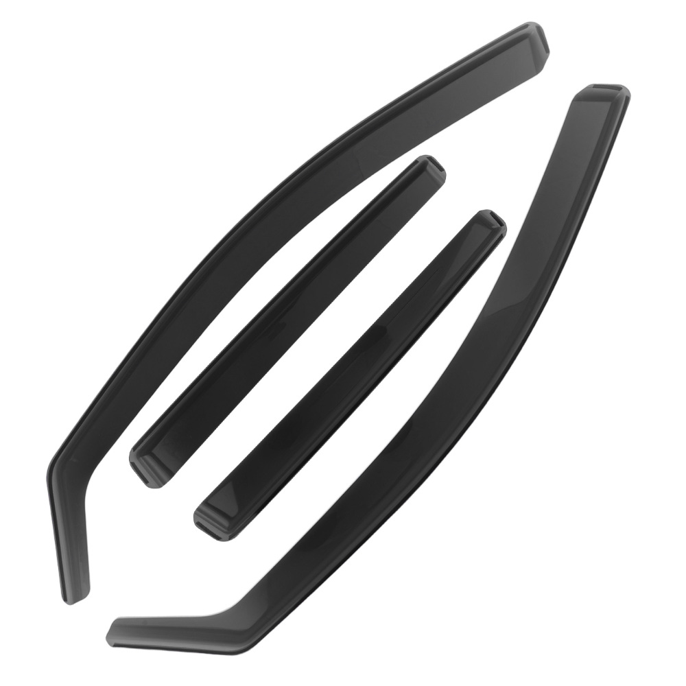 4pcs Acrylic Wind Deflectors compatible for VW Golf MK8 5-Door 2020+ Rain Guards Set