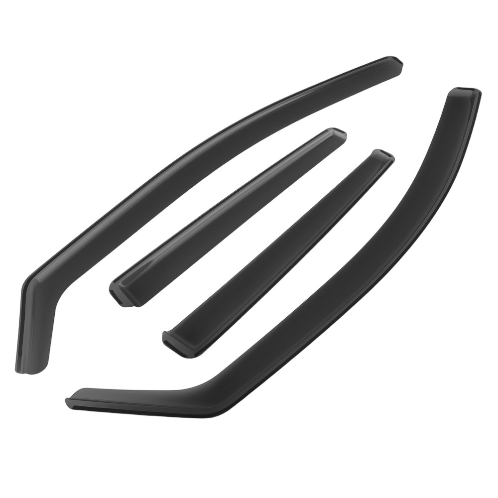 4pcs Acrylic Wind Deflectors compatible for VW Golf MK8 5-Door 2020+ Rain Guards Set