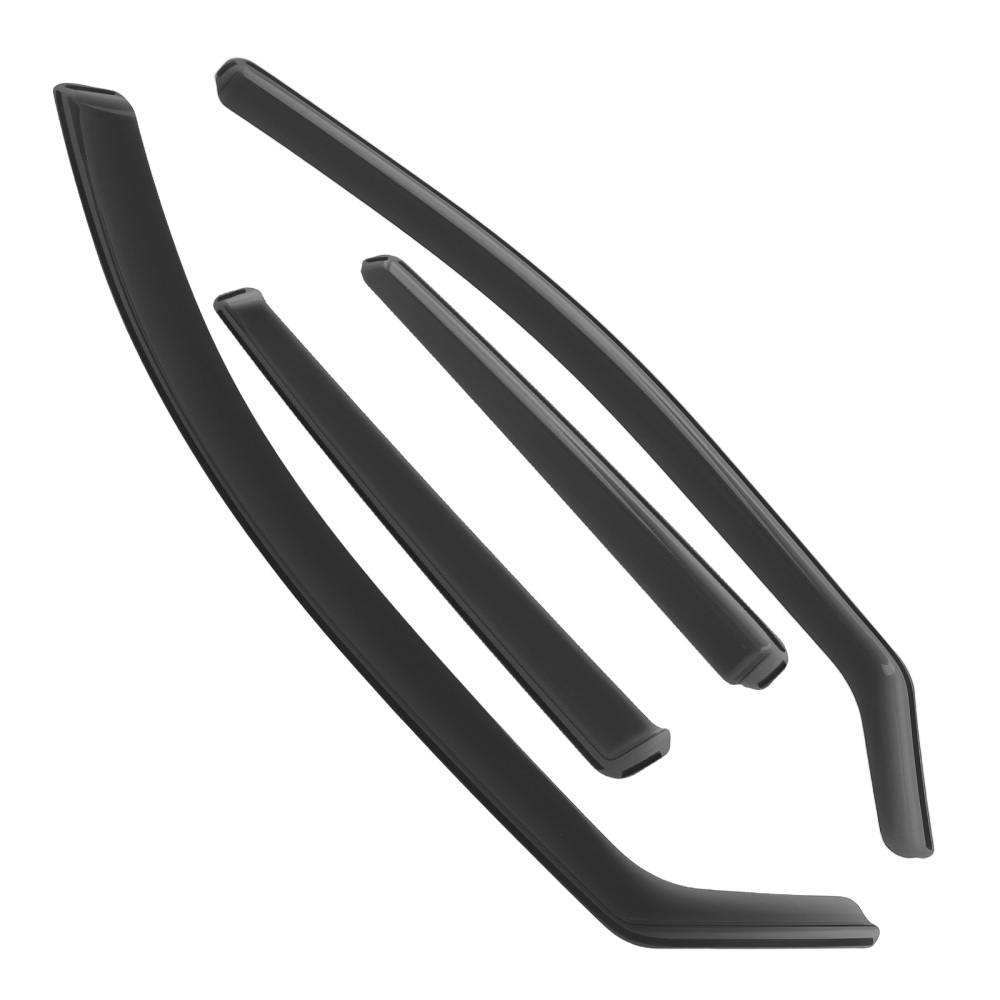 4pcs Acrylic Wind Deflectors compatible for VW Golf MK8 5-Door 2020+ Rain Guards Set