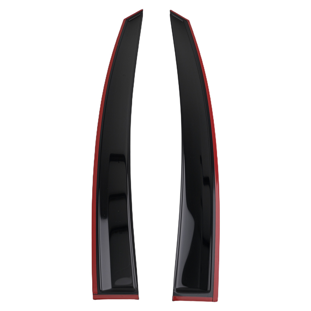 4Pcs Wind Deflectors Window Visor compatible for Hyundai Elantra 2011-2016 Black