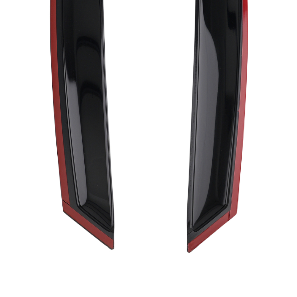 4Pcs Wind Deflectors Window Visor compatible for Hyundai Elantra 2011-2016 Black