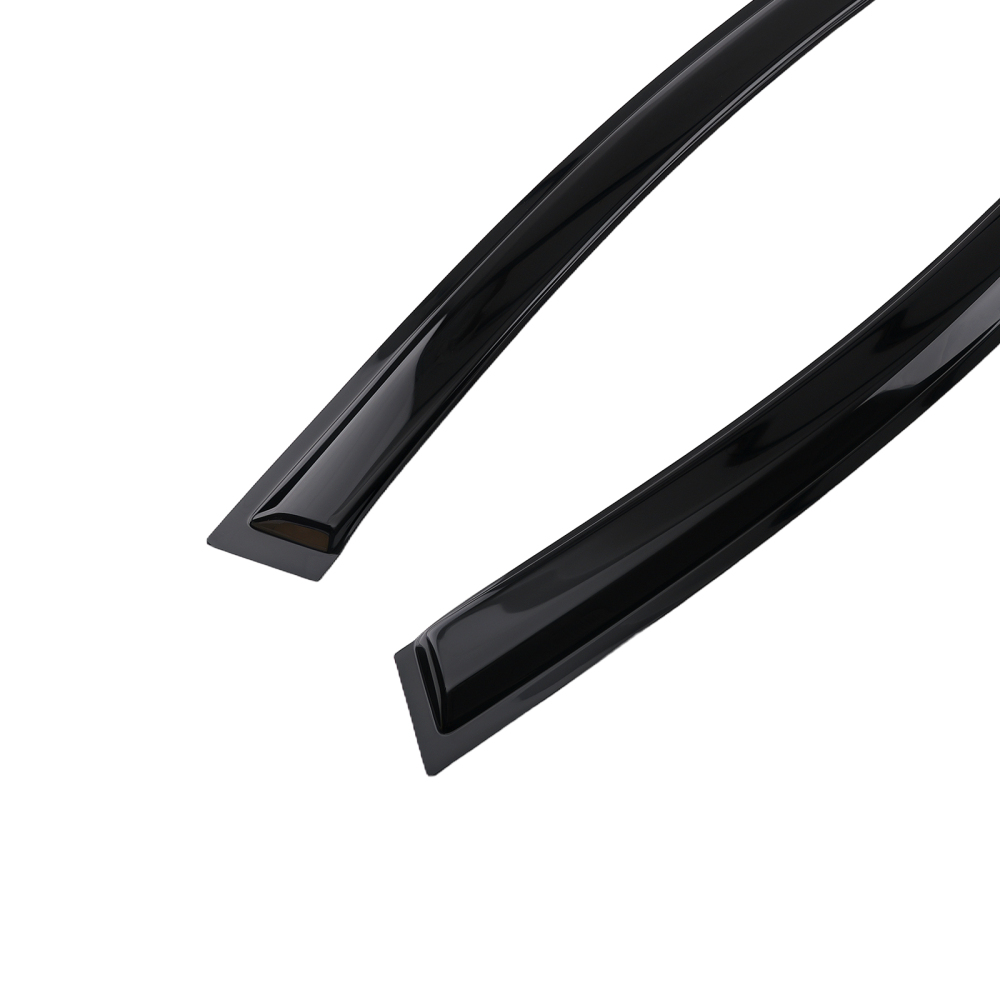 4Pcs Wind Deflectors Window Visor compatible for Hyundai Elantra 2011-2016 Black