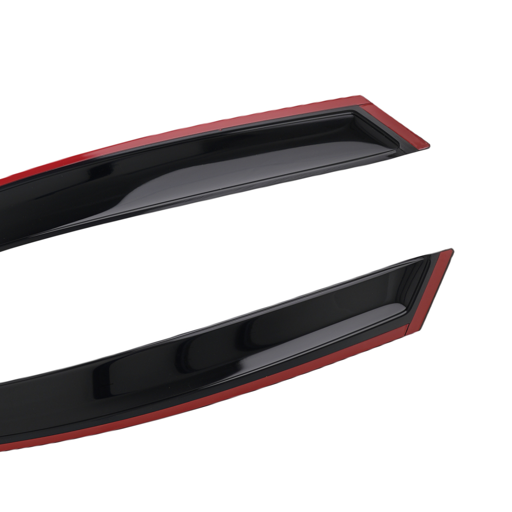 4Pcs Wind Deflectors Window Visor compatible for Hyundai Elantra 2011-2016 Black