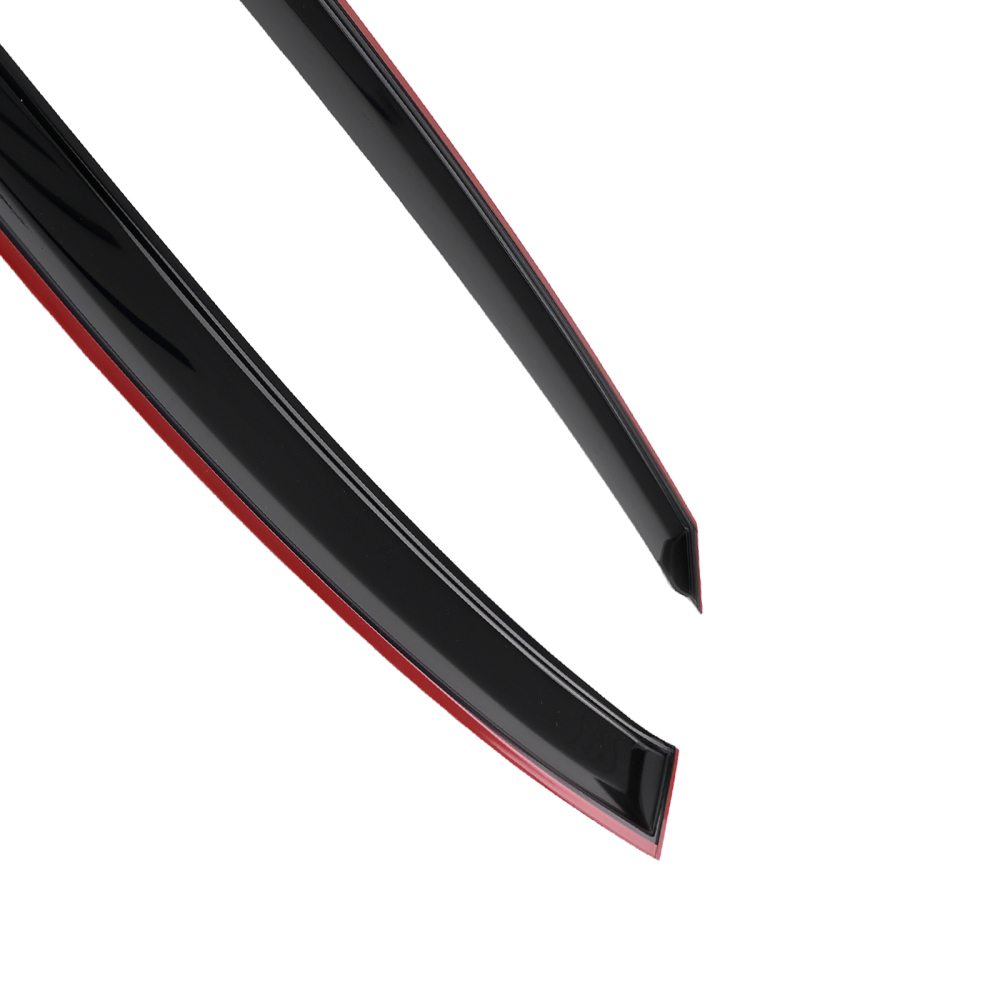 4Pcs Wind Deflectors Window Visor compatible for Hyundai Elantra 2011-2016 Black