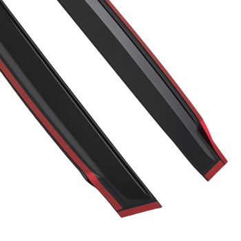 Rain Deflectors Window Visor compatible for Honda 2007-2008 Wind Guards Vent Black