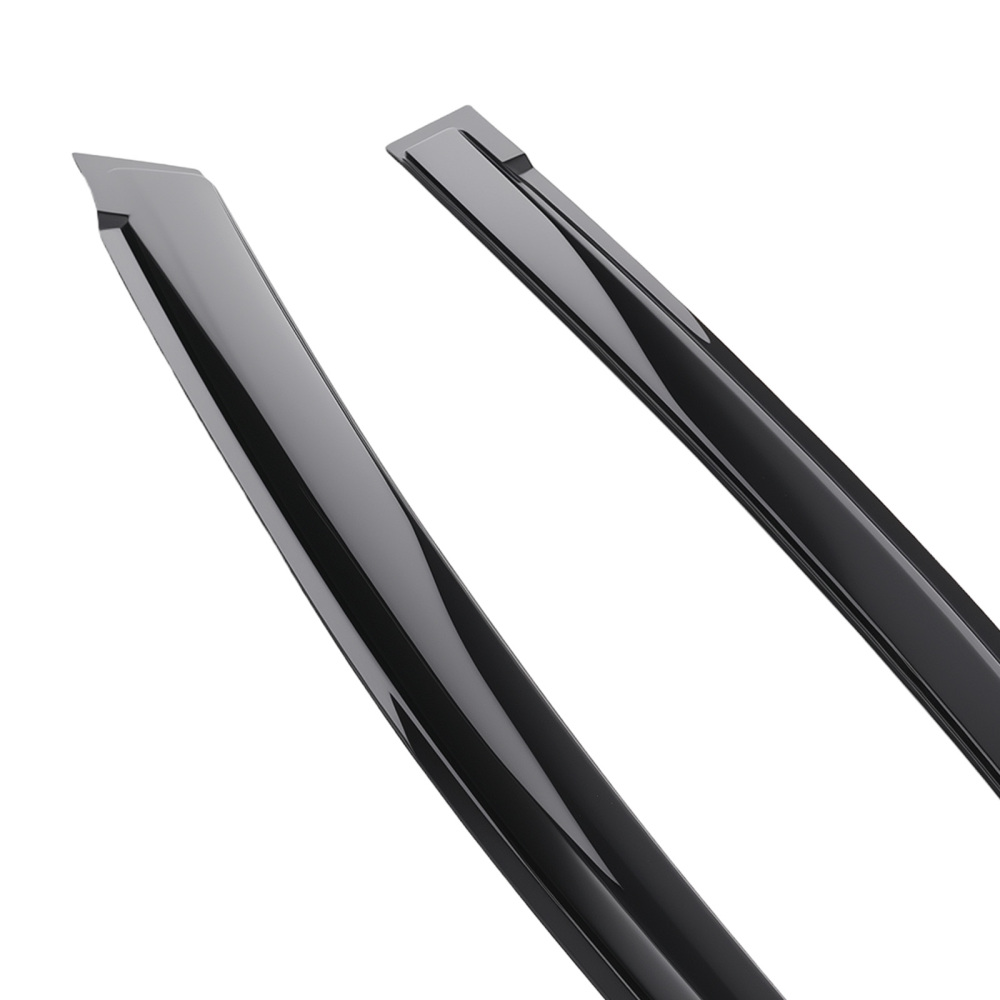Rain Deflectors Window Visor compatible for Honda 2007-2008 Wind Guards Vent Black