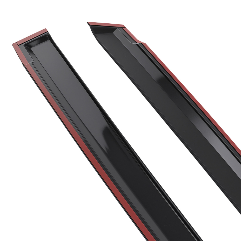 Rain Deflectors Window Visor compatible for Honda 2007-2008 Wind Guards Vent Black