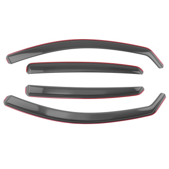 4 Pieces Wind Deflectors compatible for Honda Jazz MK3 5 Door 2015-2020 Window Guard