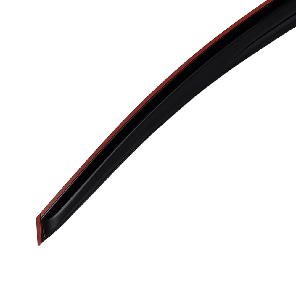 4PC Acrylic Window Visors compatible for Hyundai Sonata 2011-2014 Outside Mount