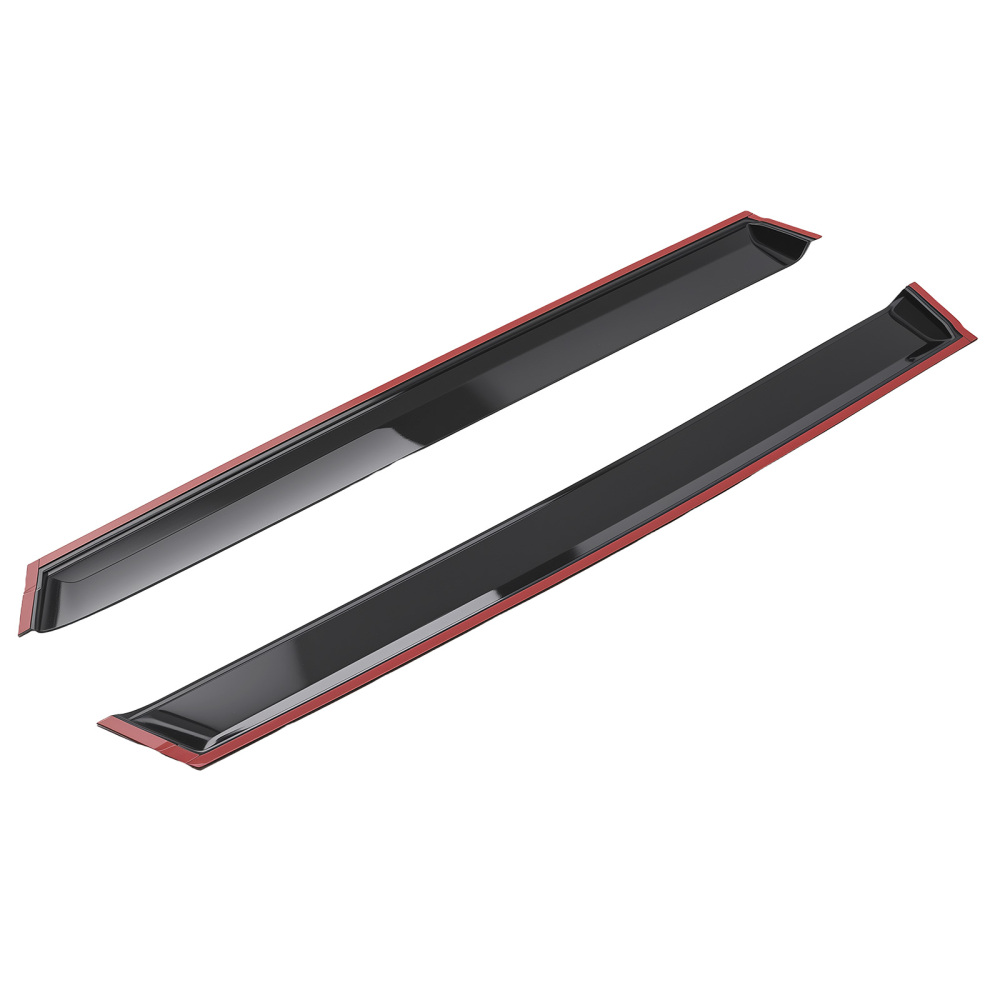 Wind Deflectors compatible for Subaru Impreza 4-Door Sedan 2012-2016 Acrylic 4Pcs Black