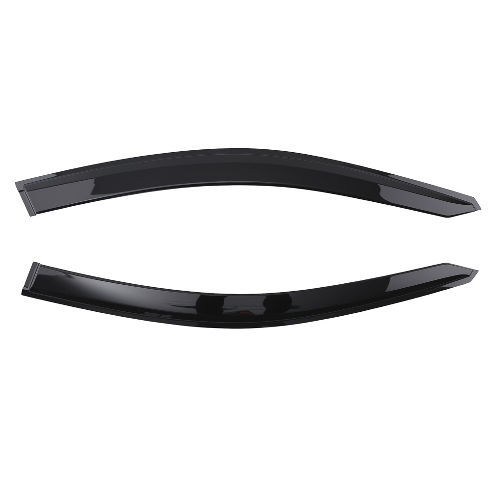 Wind Deflectors compatible for Subaru Impreza 4-Door Sedan 2012-2016 Acrylic 4Pcs Black