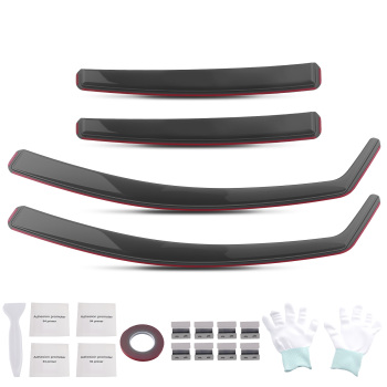 4pcs Rain Deflectors compatible for Vauxhall Insignia MK2 Hatchback 2017-2022 Acrylic