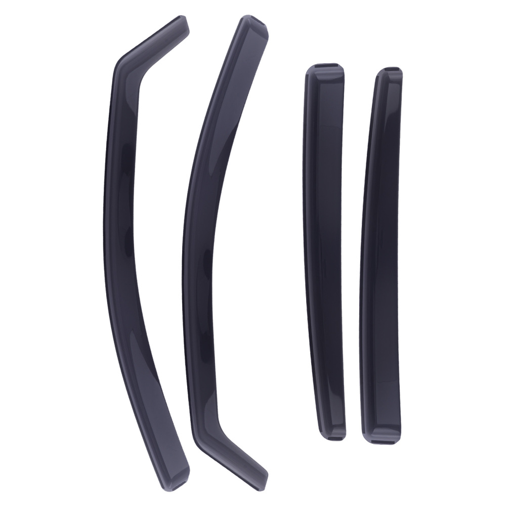 Front Rear Wind Deflectors compatible for Hyundai IONIQ 2017-2021 Rain Guards Visor 4pcs