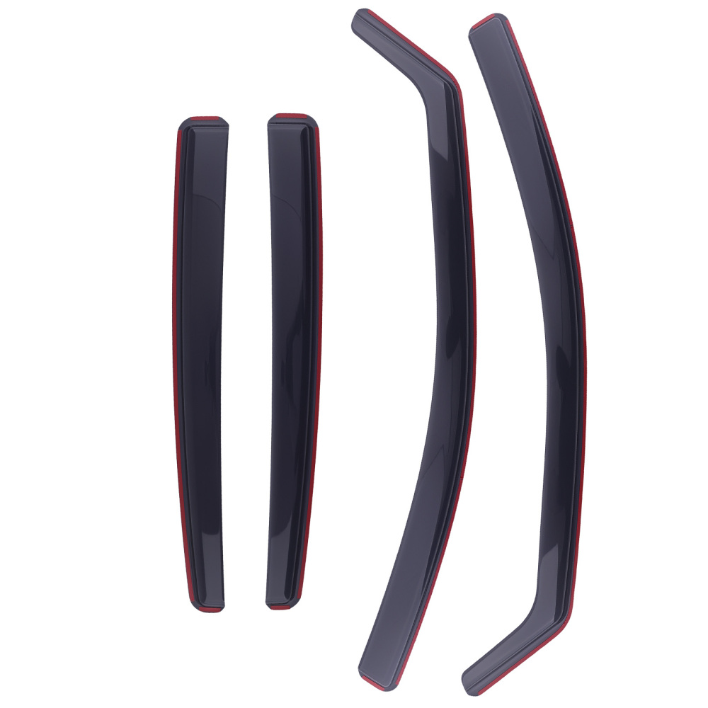 Front Rear Wind Deflectors compatible for Hyundai IONIQ 2017-2021 Rain Guards Visor 4pcs