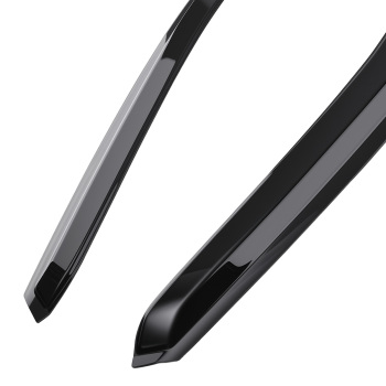 Window Vent Rain Guard Visor compatible for Jeep Grand Cherokee 2005-2010 2.5mm