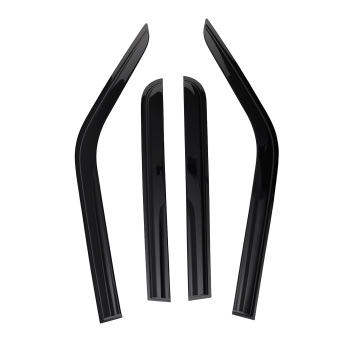Wind Deflectors Rain Guards compatible for Jeep Patriot 2007-2018 Window Visor 4Pcs Set