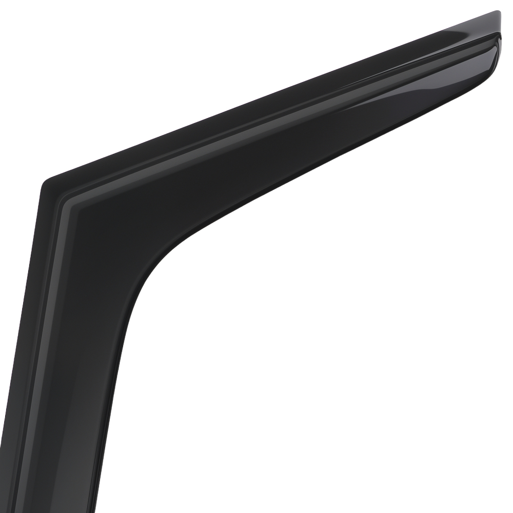 4PC Side Window Rain Guards compatible for Subaru Forester 2019-2024 Black