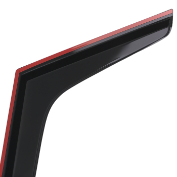 4PC Side Window Rain Guards compatible for Subaru Forester 2019-2024 Black