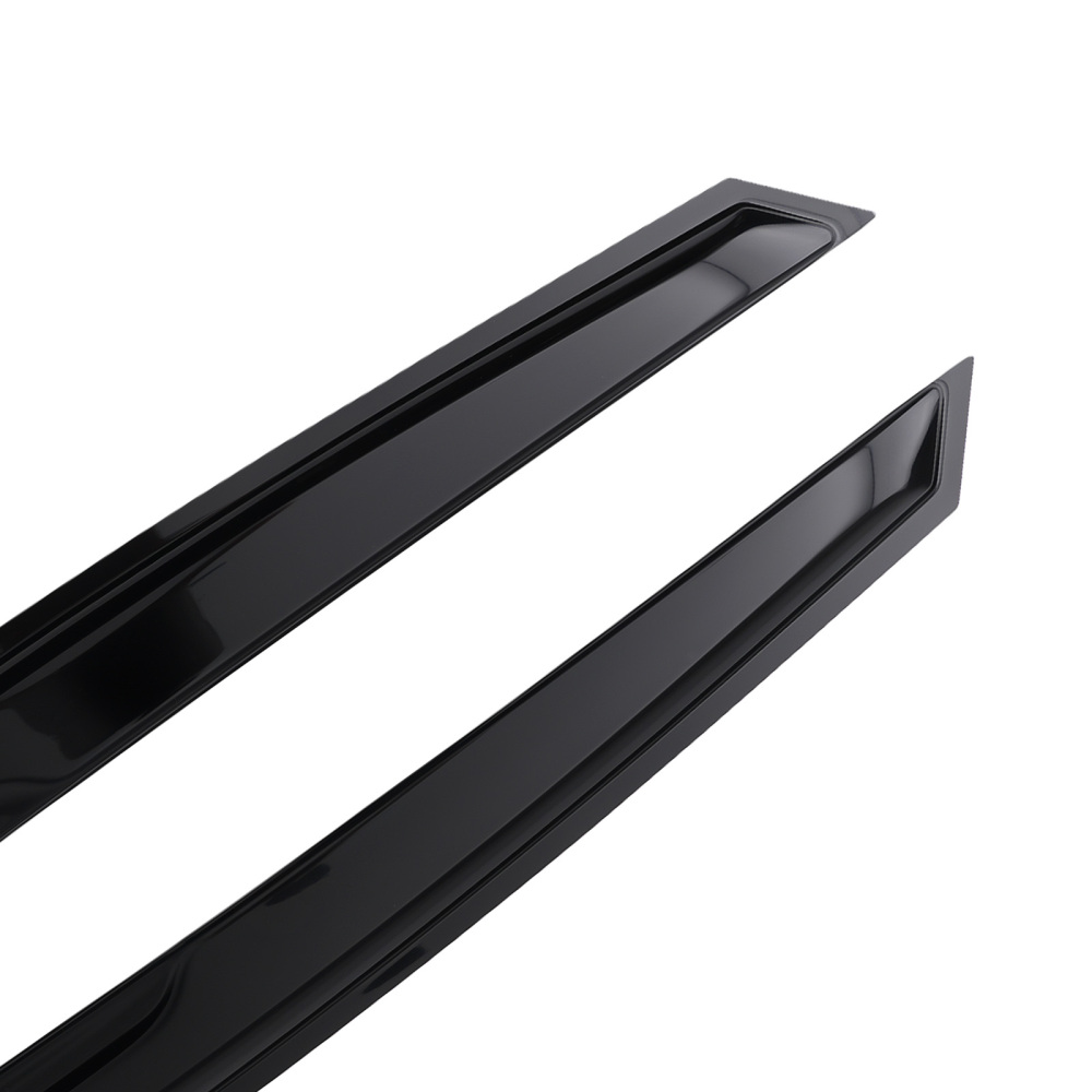 Rain Guard Vent Window Visor compatible for Kia Optima 2011-2015 Black Outside Mount