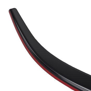 4Pcs Window Visor Rain Guard Set compatible for Kia Optima 2016-2020 Black 1.8mm