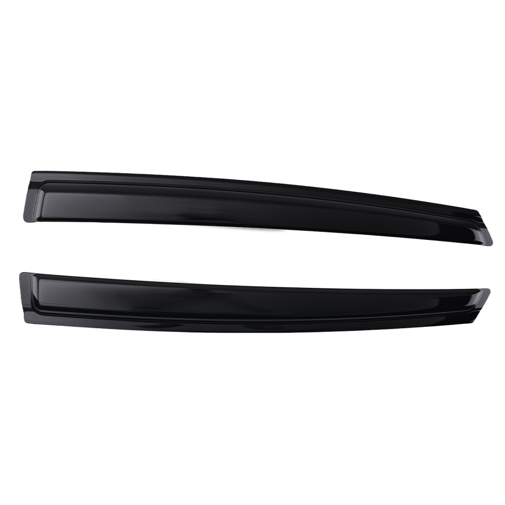 4Pcs Window Visor Rain Guard Set compatible for Kia Optima 2016-2020 Black 1.8mm