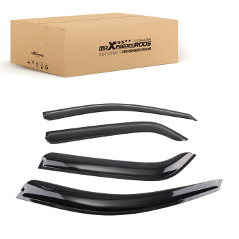 4Pcs Rain Guard compatible for Kia Sportage 2005-2010 Window Visor Wind Deflector Set