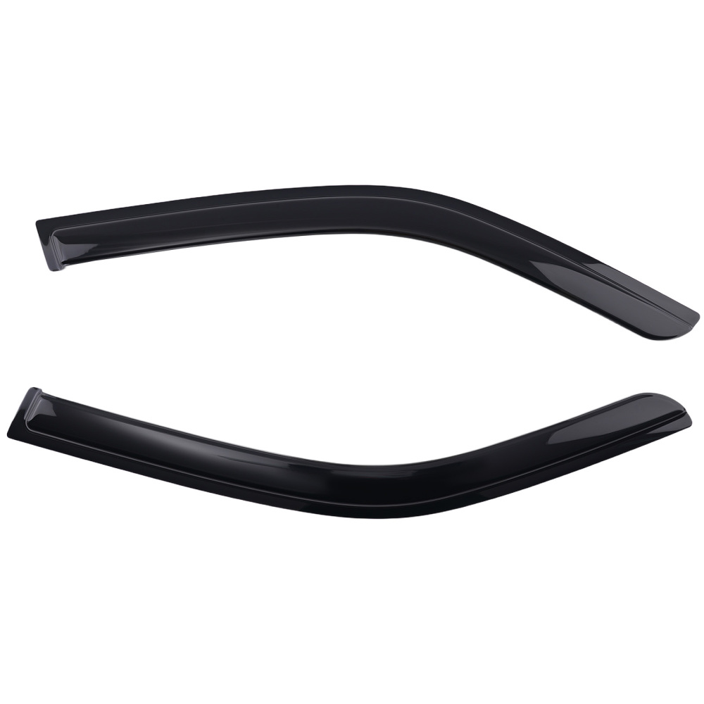 Rain Guards compatible for Ford Kuga 2008-2012 Outside Mount BlackFront Rear 4-Piece Set