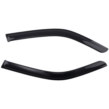 Rain Guards compatible for Ford Kuga 2008-2012 Outside Mount BlackFront Rear 4-Piece Set