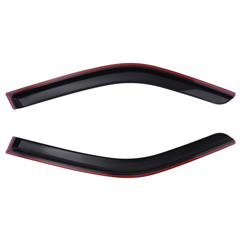 Rain Guards compatible for Ford Kuga 2008-2012 Outside Mount BlackFront Rear 4-Piece Set