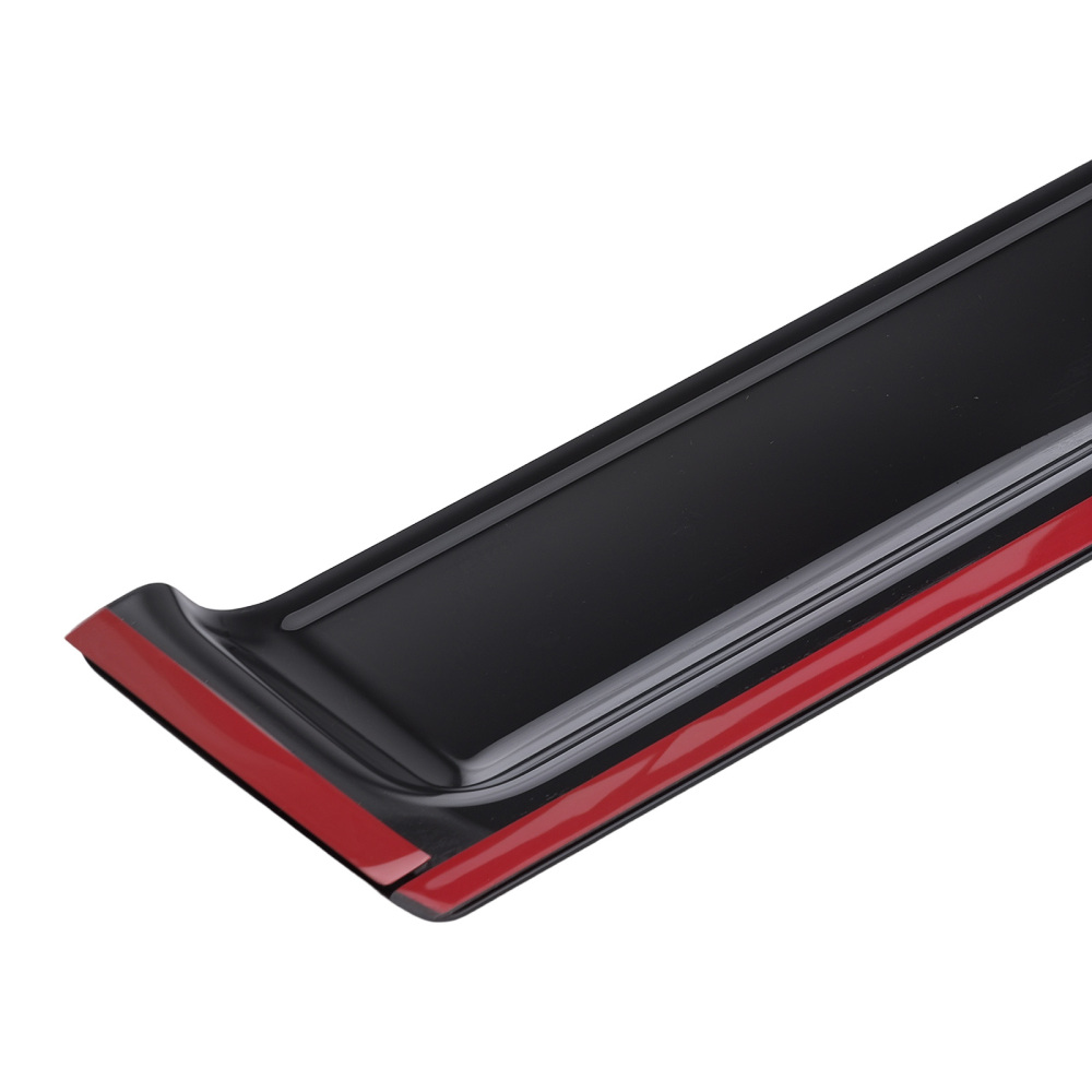 Rain Guards compatible for Ford Kuga 2008-2012 Outside Mount BlackFront Rear 4-Piece Set