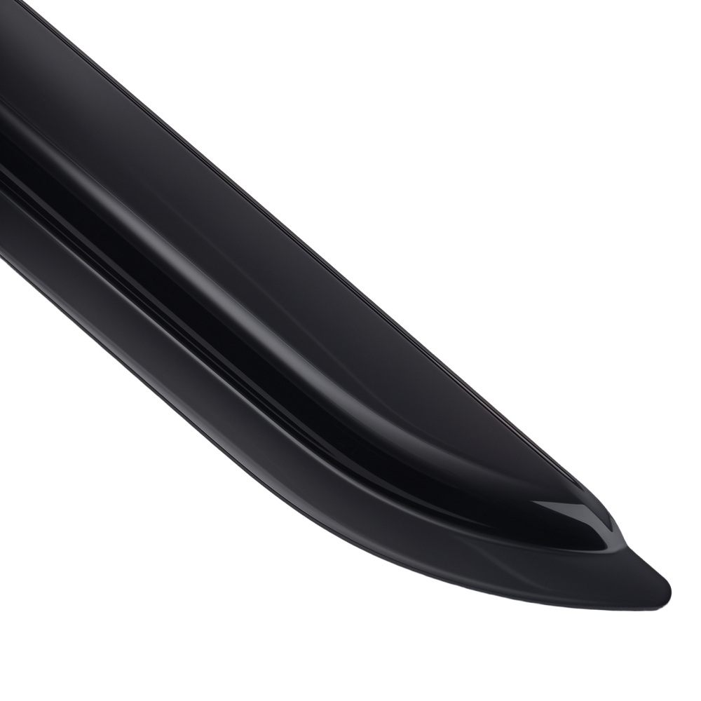 Rain Guards compatible for Ford Kuga 2008-2012 Outside Mount BlackFront Rear 4-Piece Set