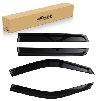 4pc Rain Guards Set compatible for Land Rover Freelander 2 07-15 Window Wind Deflectors