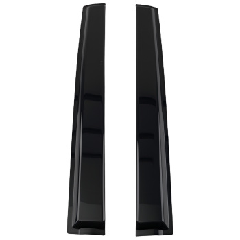 Rain Guard Vent Visor compatible for Nissan Frontier Crew Cab 2022-2024 Acrylic 4Pcs