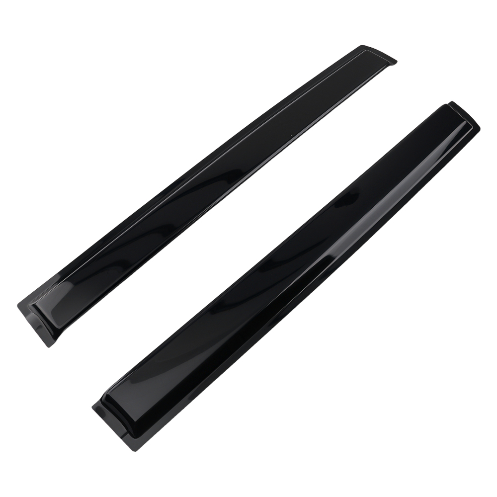 Rain Guard Vent Visor compatible for Nissan Frontier Crew Cab 2022-2024 Acrylic 4Pcs