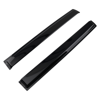 Rain Guard Vent Visor compatible for Nissan Frontier Crew Cab 2022-2024 Acrylic 4Pcs