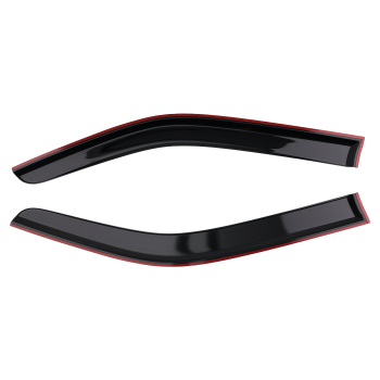 Rain Guard Vent Visor compatible for Nissan Frontier Crew Cab 2022-2024 Acrylic 4Pcs