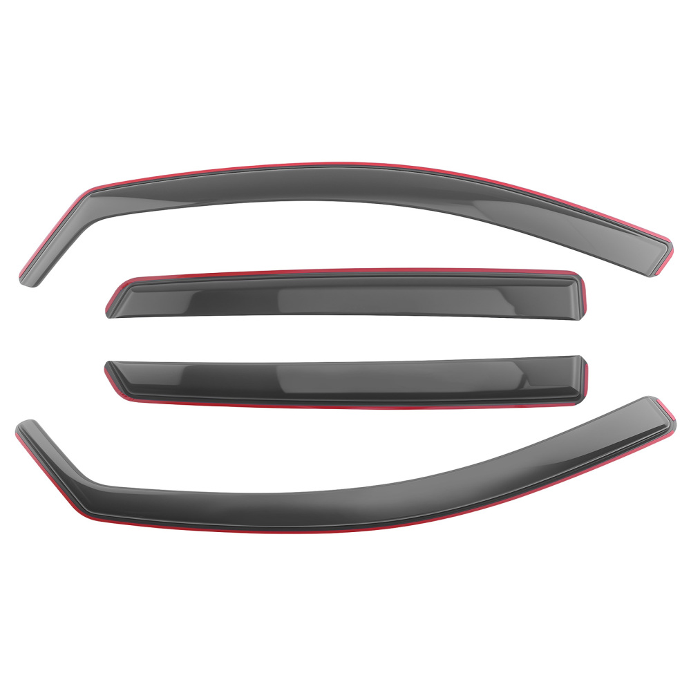 Wind Deflectors compatible for KIA NIRO 2016-2022 Acrylic In-Channel Guards Set 4pcs