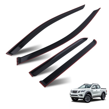 Weather Shields compatible for Nissan Navara D23 2015-2024 Window Visors Weathershield
