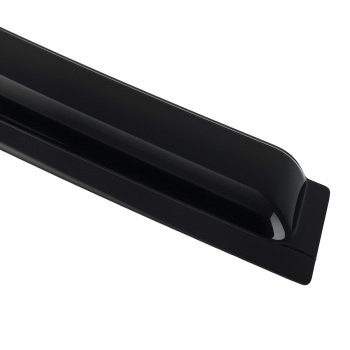 4Pcs Window Rain Guard Visor compatible for Nissan Rogue 2014-2020 Black Acrylic 1.8mm