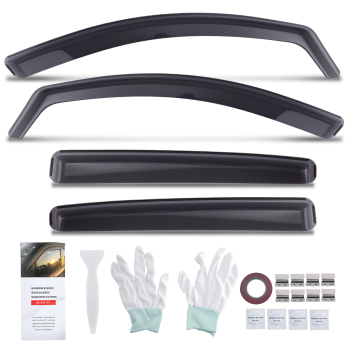 Wind Deflectors compatible for Peugeot 208 MK2 5-Door Hatch 2020-2024 Visors Set