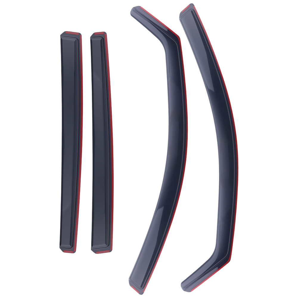 Front Rear Wind Deflectors compatible for Peugeot 308 MK2 2013-2021 Window Visors