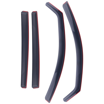 Front Rear Wind Deflectors compatible for Peugeot 308 MK2 2013-2021 Window Visors
