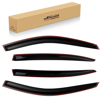 4Pcs Rain Guard Vent Visor compatible for Infiniti Q50 2014-2024 Wind Deflector Acrylic