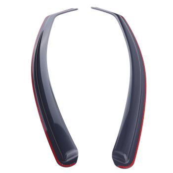 4pcs In-Channel Wind Deflectors compatible for Nissan Qashqai 2007-2013 Rain Guards