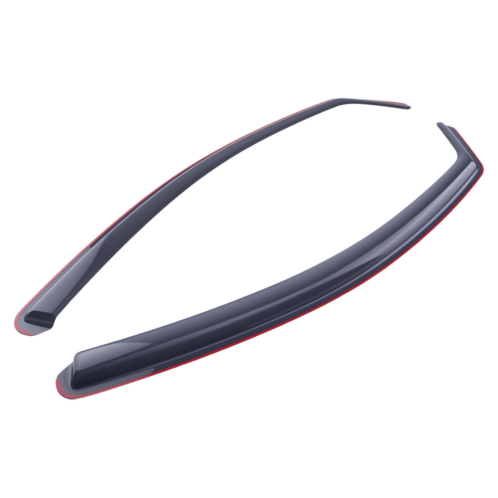 4pcs In-Channel Wind Deflectors compatible for Nissan Qashqai 2007-2013 Rain Guards